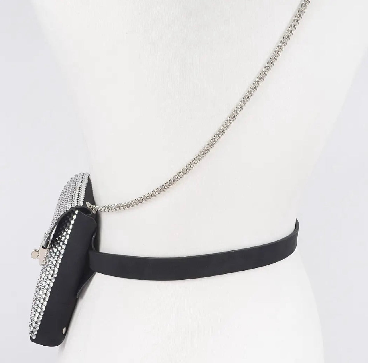 Cartera con correa y cadena 2 en 1