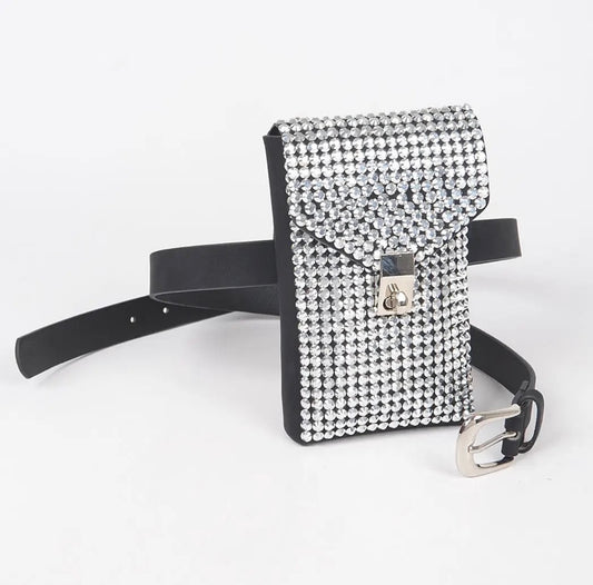 Cartera con correa y cadena 2 en 1