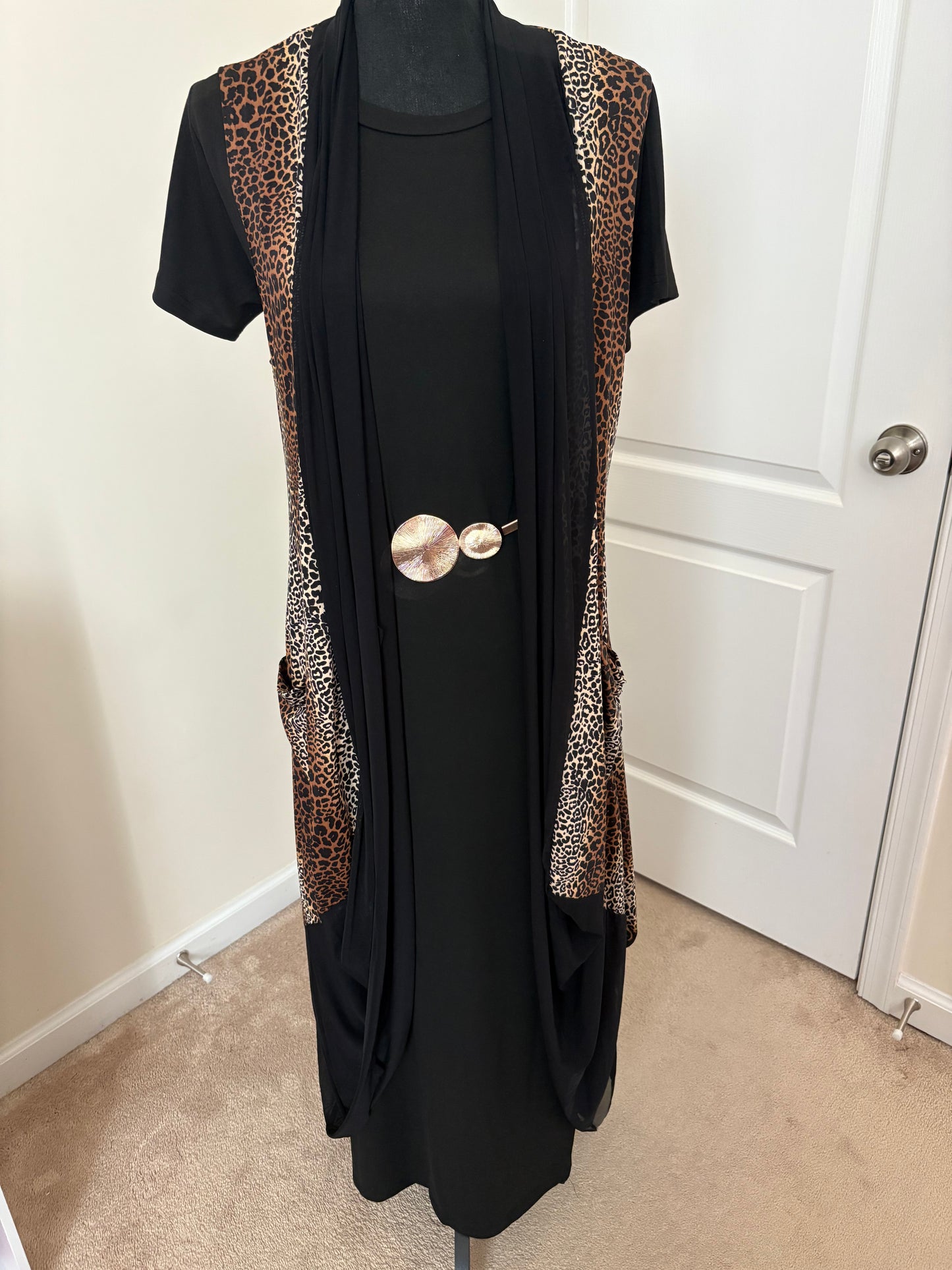 Animal Print Vest
