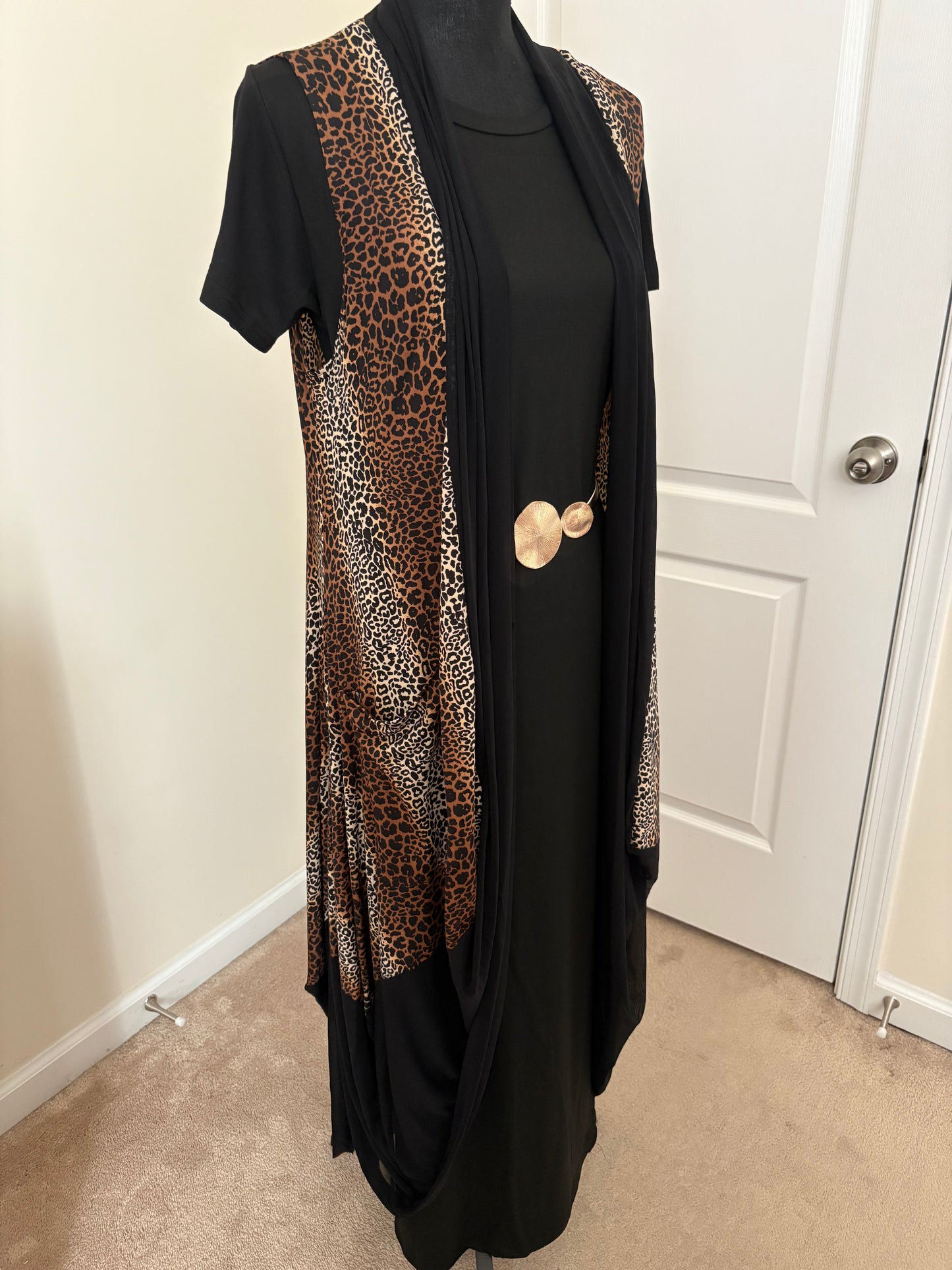 Animal Print Vest
