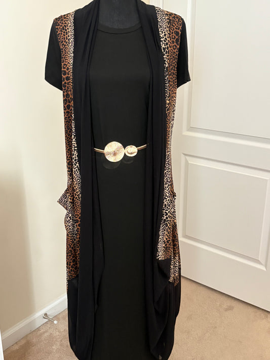 Animal Print Vest
