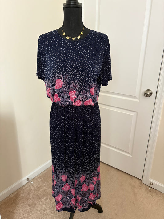 Set  Rosas de Blusa y Falda